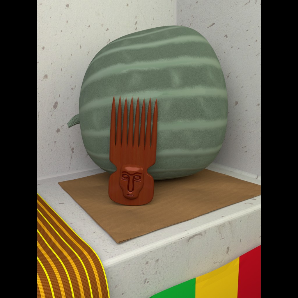 Traditional West African Comb (Twac) preview image 1